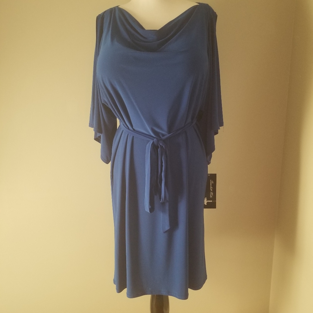 Scarlett Nite Blue Dress - Size 12